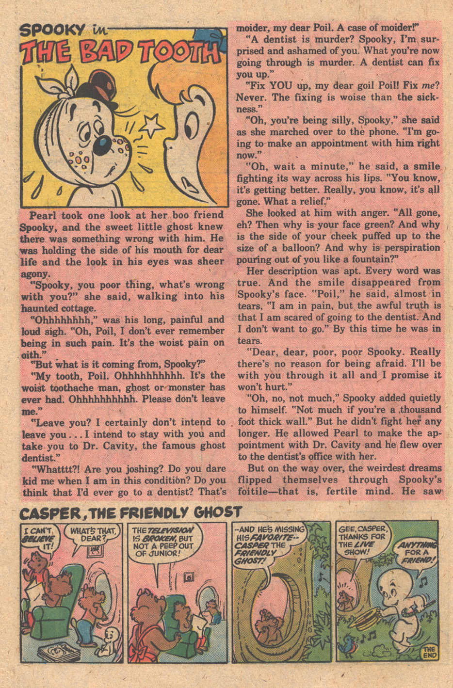 Read online Spooky comic -  Issue #154 - 26