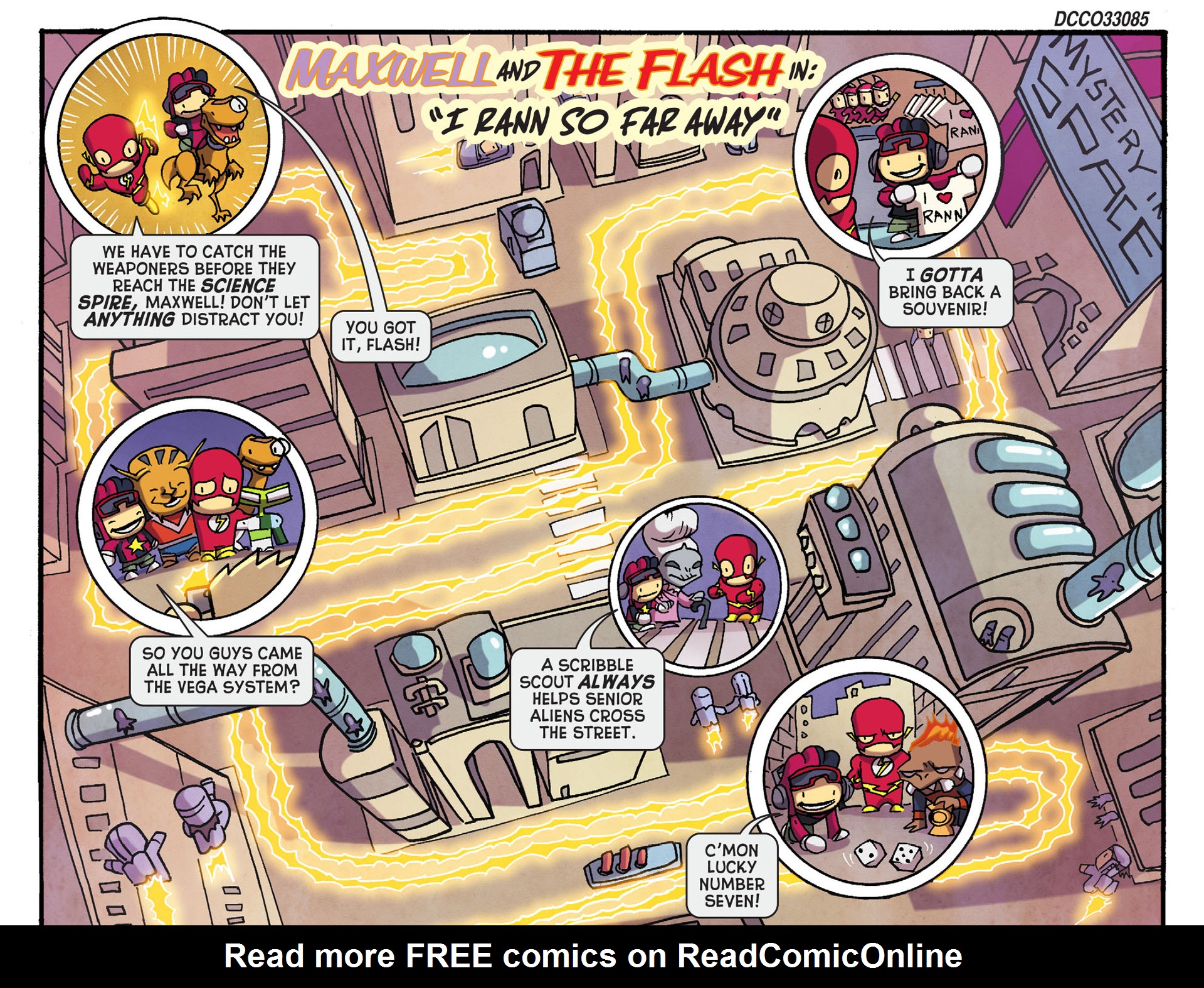 Read online Scribblenauts Unmasked: A Crisis of Imagination comic -  Issue #9 - 3