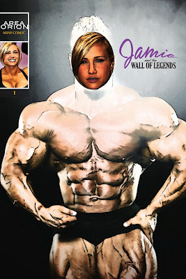 Jamie Eason and the Wall of Legends