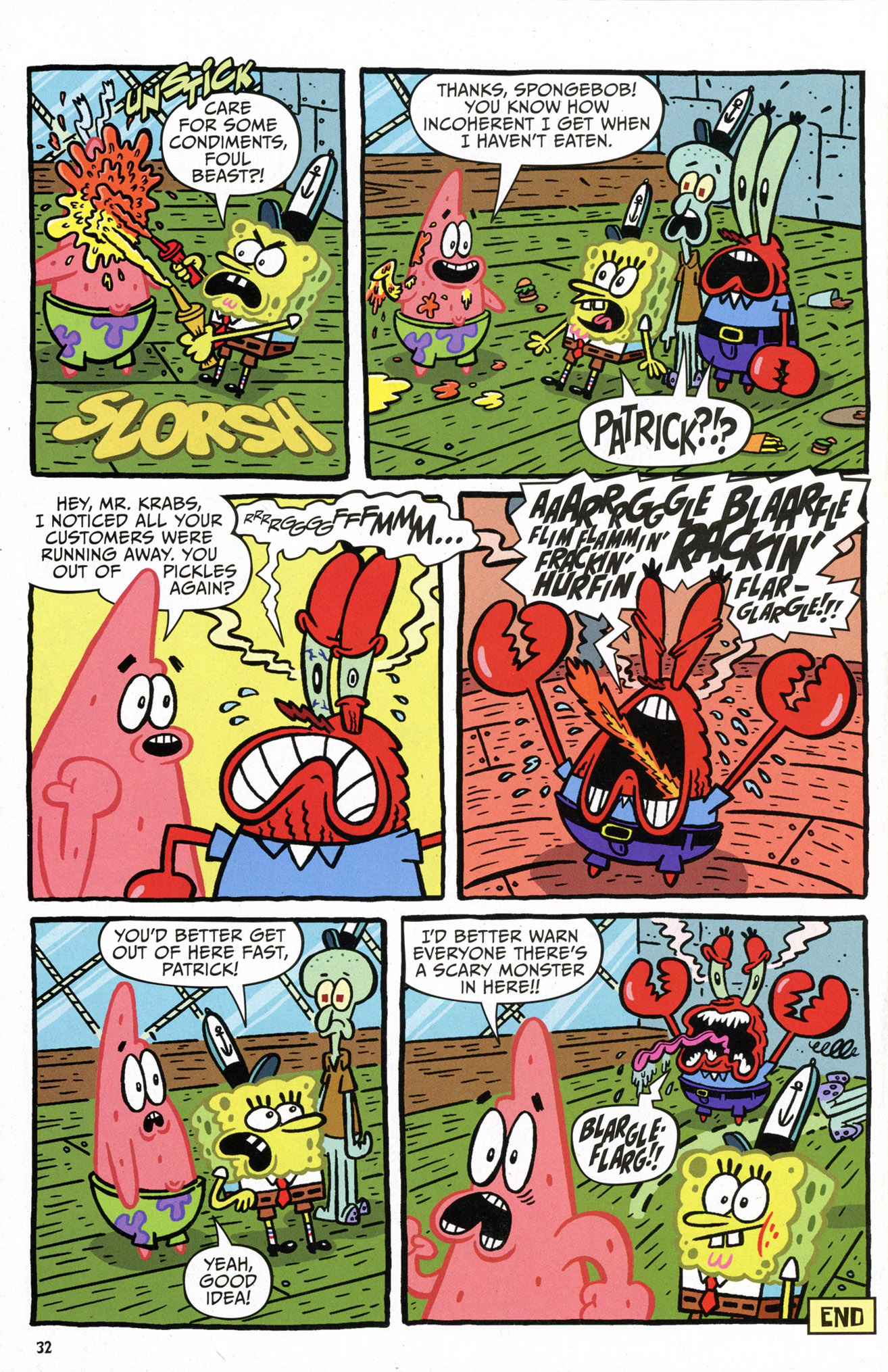 Read online SpongeBob Comics comic -  Issue #63 - 34