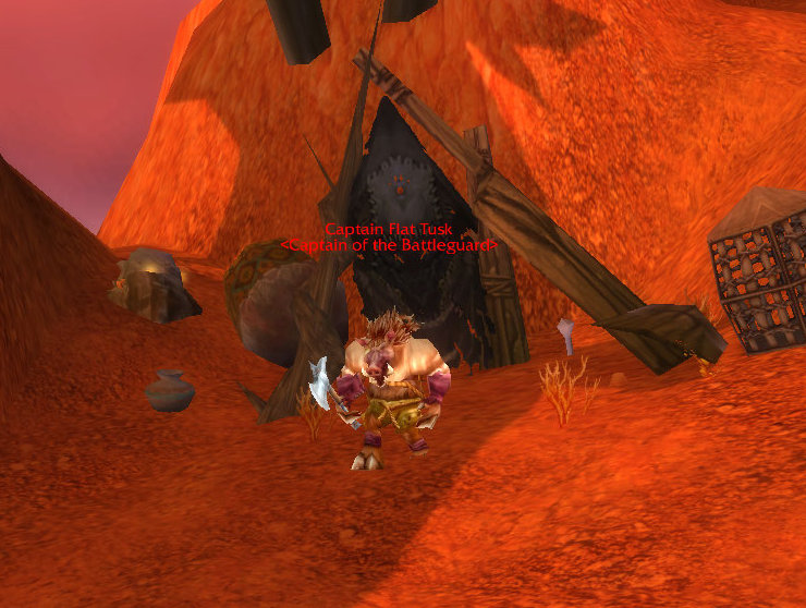 Glimpses of Azeroth Terror of Durotar Captain Flat Tusk