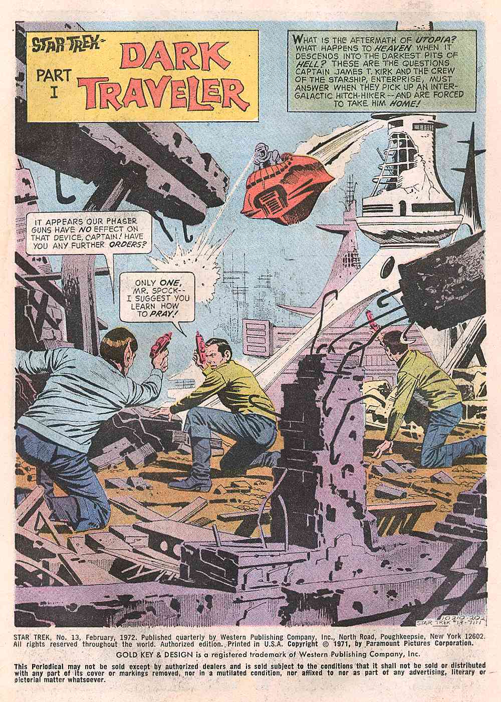 Read online Star Trek (1967) comic -  Issue #13 - 2