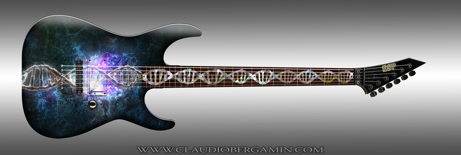 THE ART OF CLAUDIO BERGAMIN ESP Guitar Design