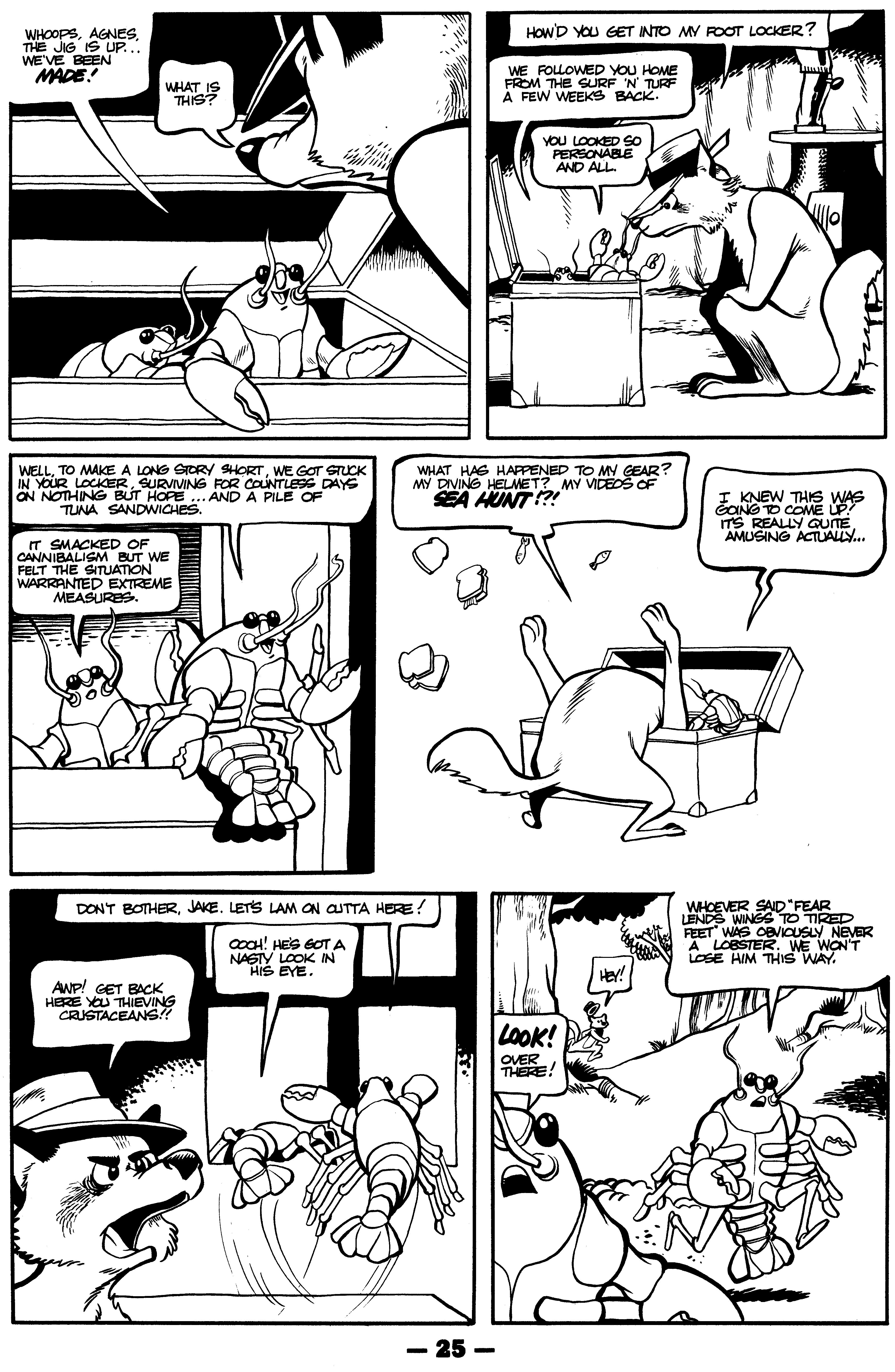 Read online Critters comic -  Issue #8 - 27