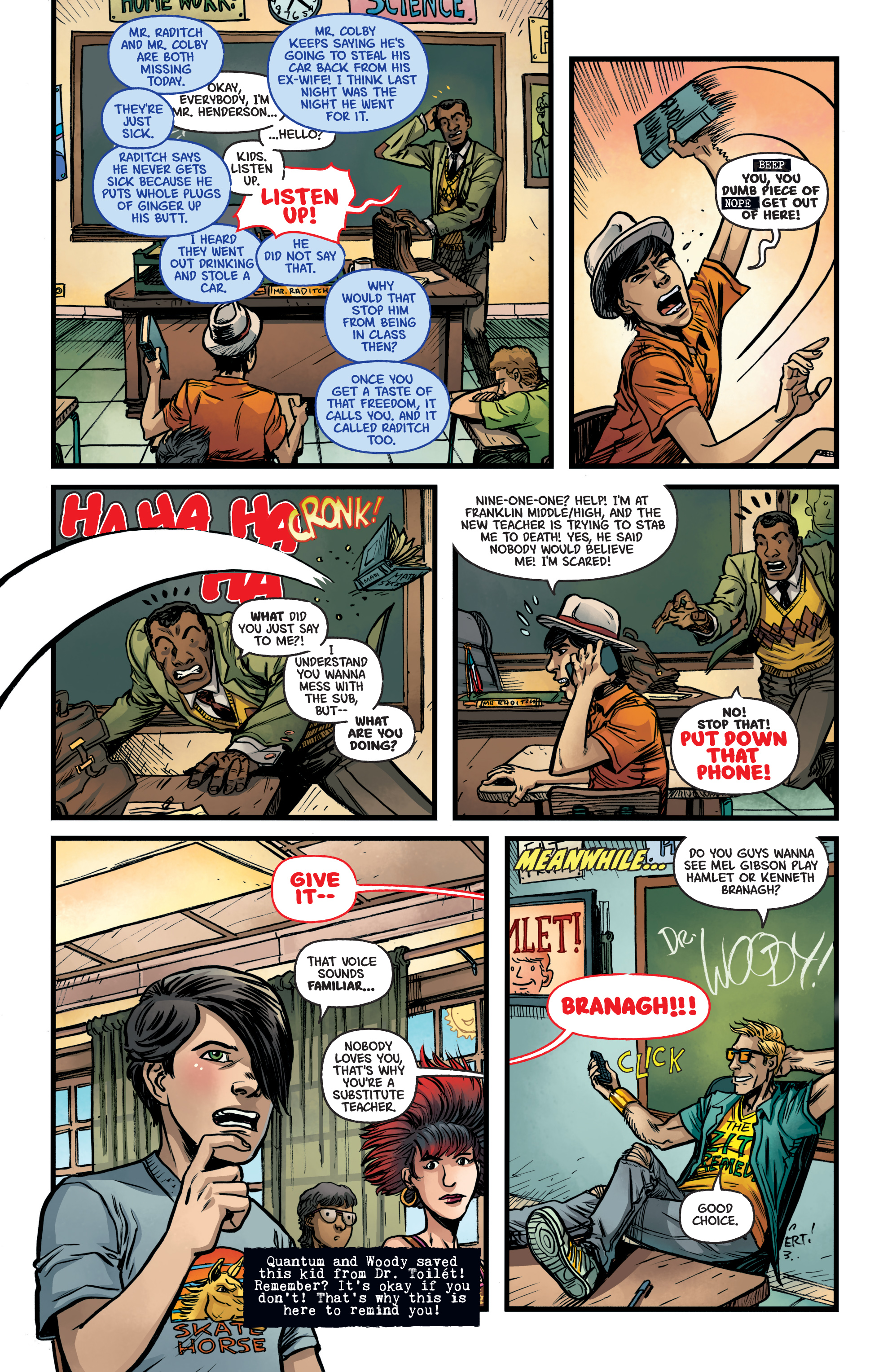 Read online Quantum & Woody comic -  Issue #3 - 11