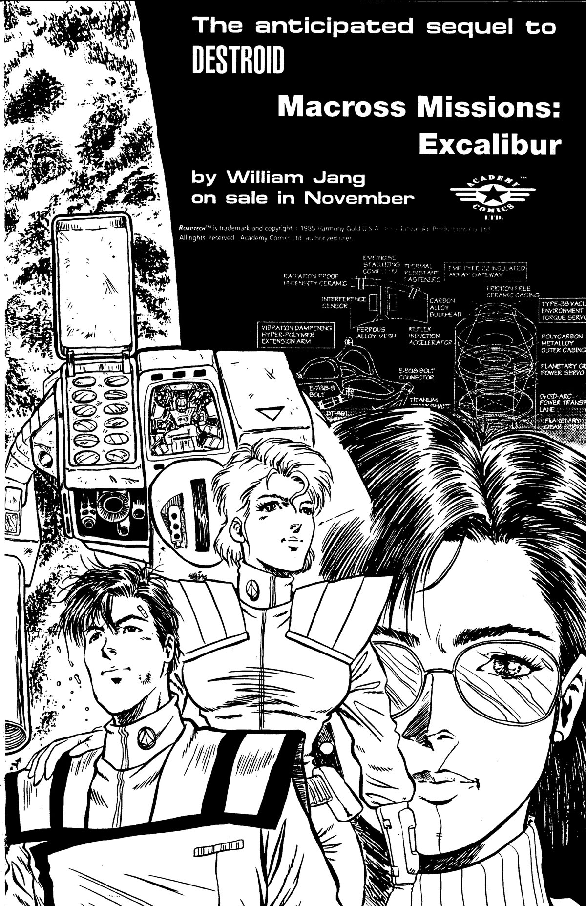 Read online Robotech MechAngel comic -  Issue #0 - 9