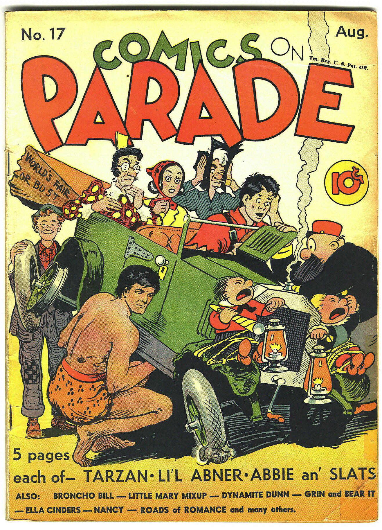 Read online Comics on Parade comic -  Issue #17 - 1