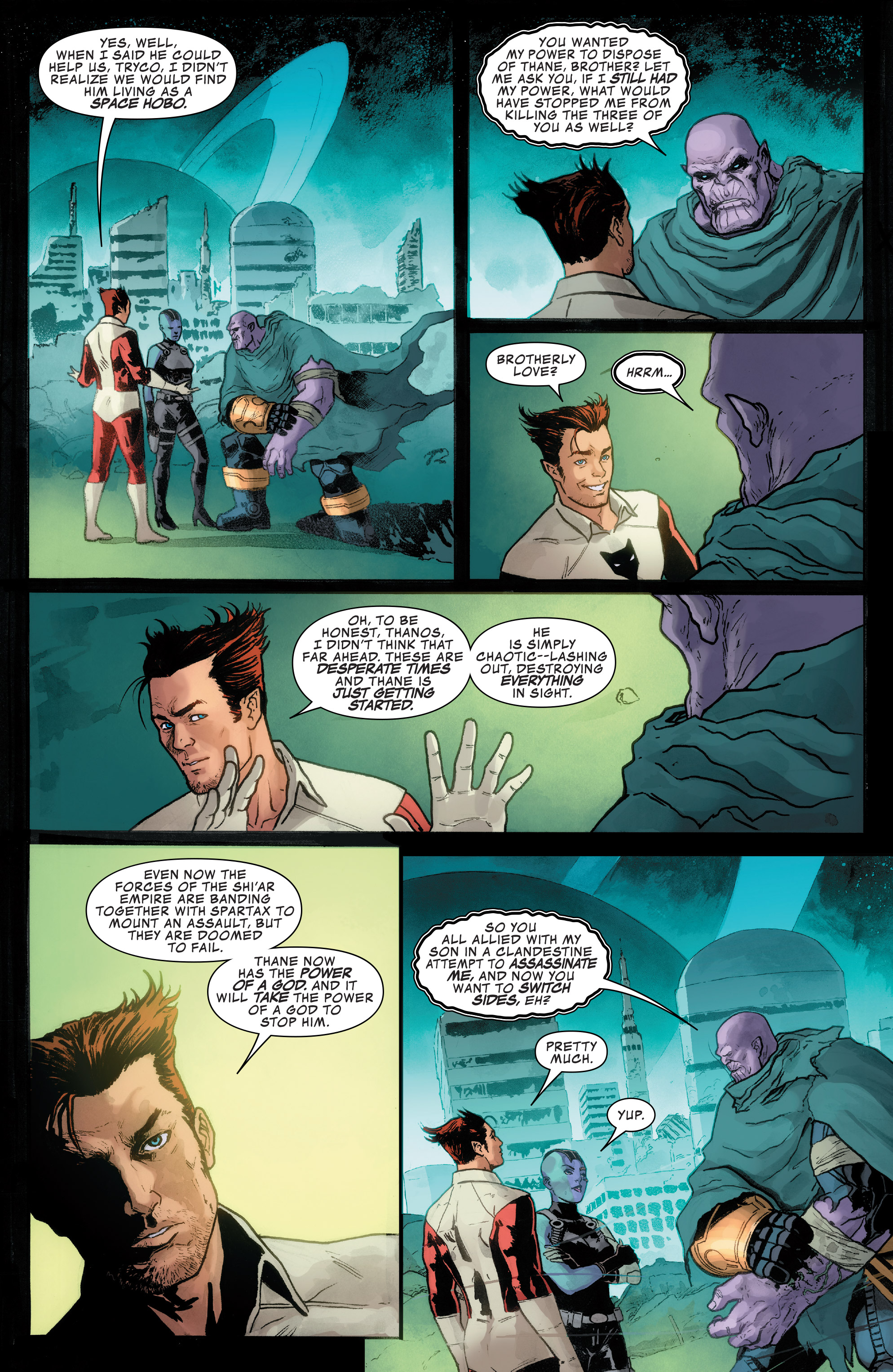 Read online Thanos (2016) comic -  Issue #8 - 8