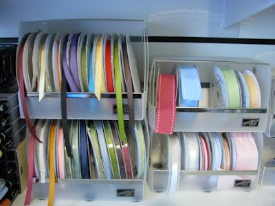 Ribbon Organization Ideas - A Blissful Nest