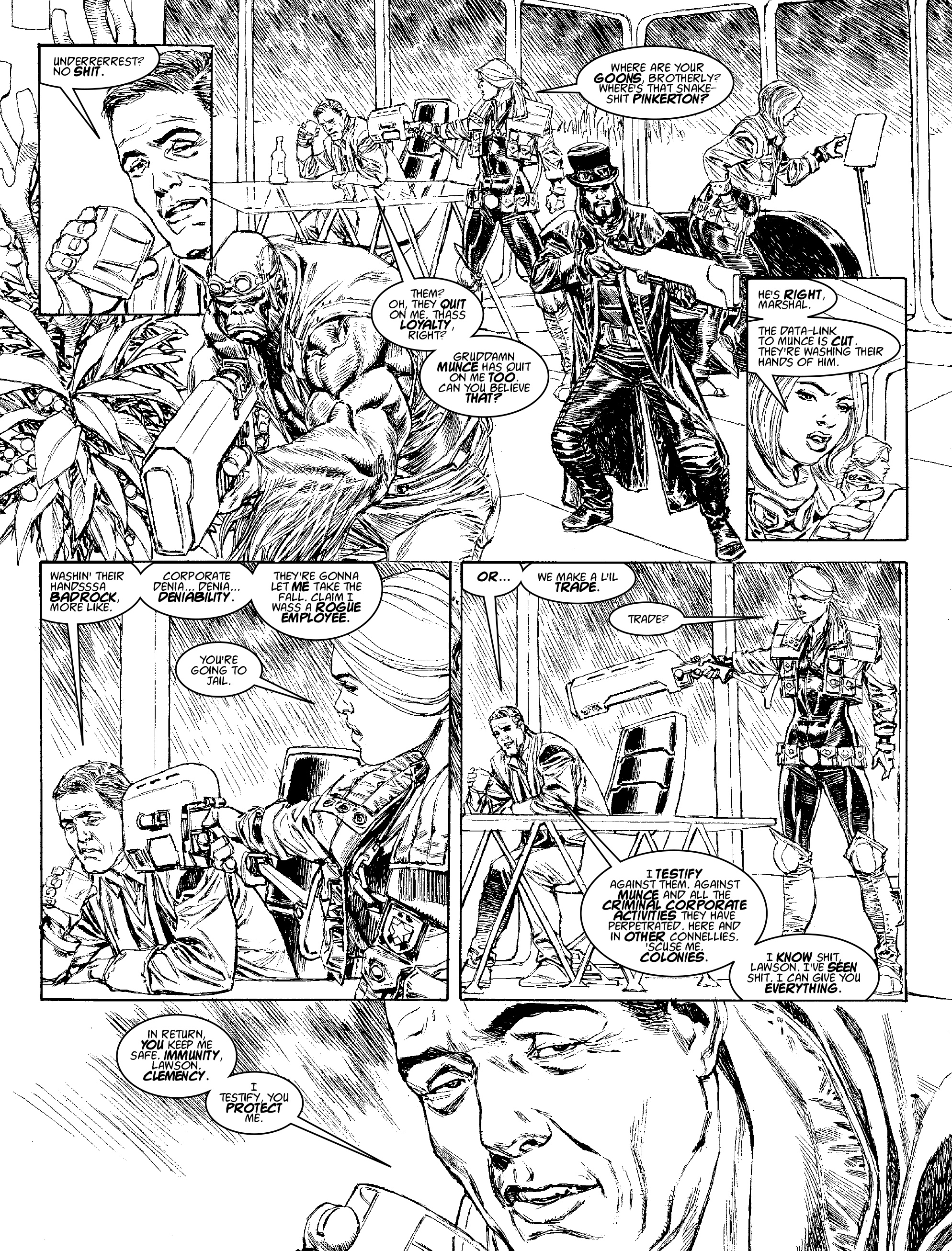 Read online Judge Dredd Megazine (Vol. 5) comic -  Issue #374 - 51