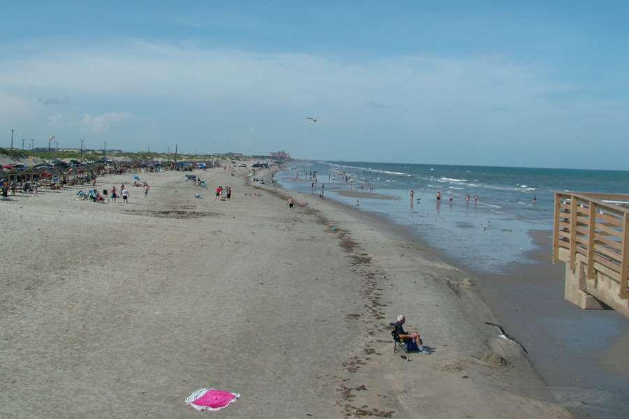 Road Trip across US Day 7 Austin TX to Corpus Cristi, TX