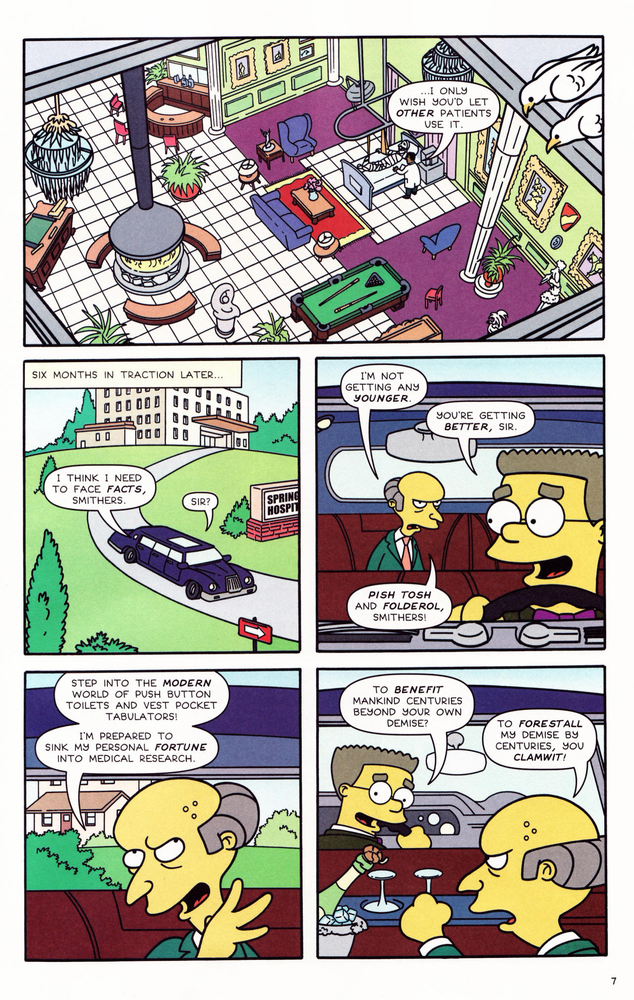 Read online Simpsons Comics comic -  Issue #132 - 7