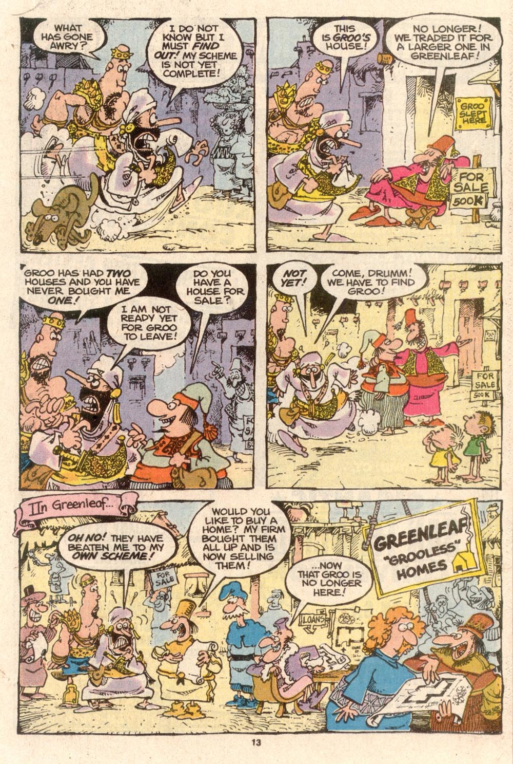Read online Sergio Aragonés Groo the Wanderer comic -  Issue #63 - 13