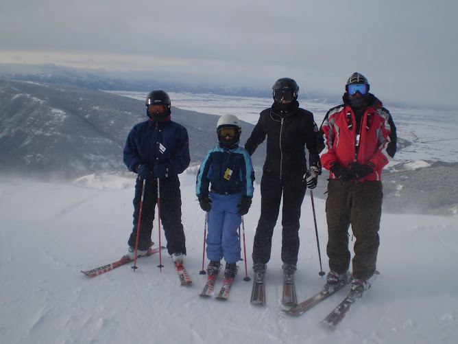 The O'Leary Family in Grand Targhee