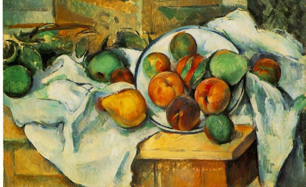 Поль сезанн картины персики и груши