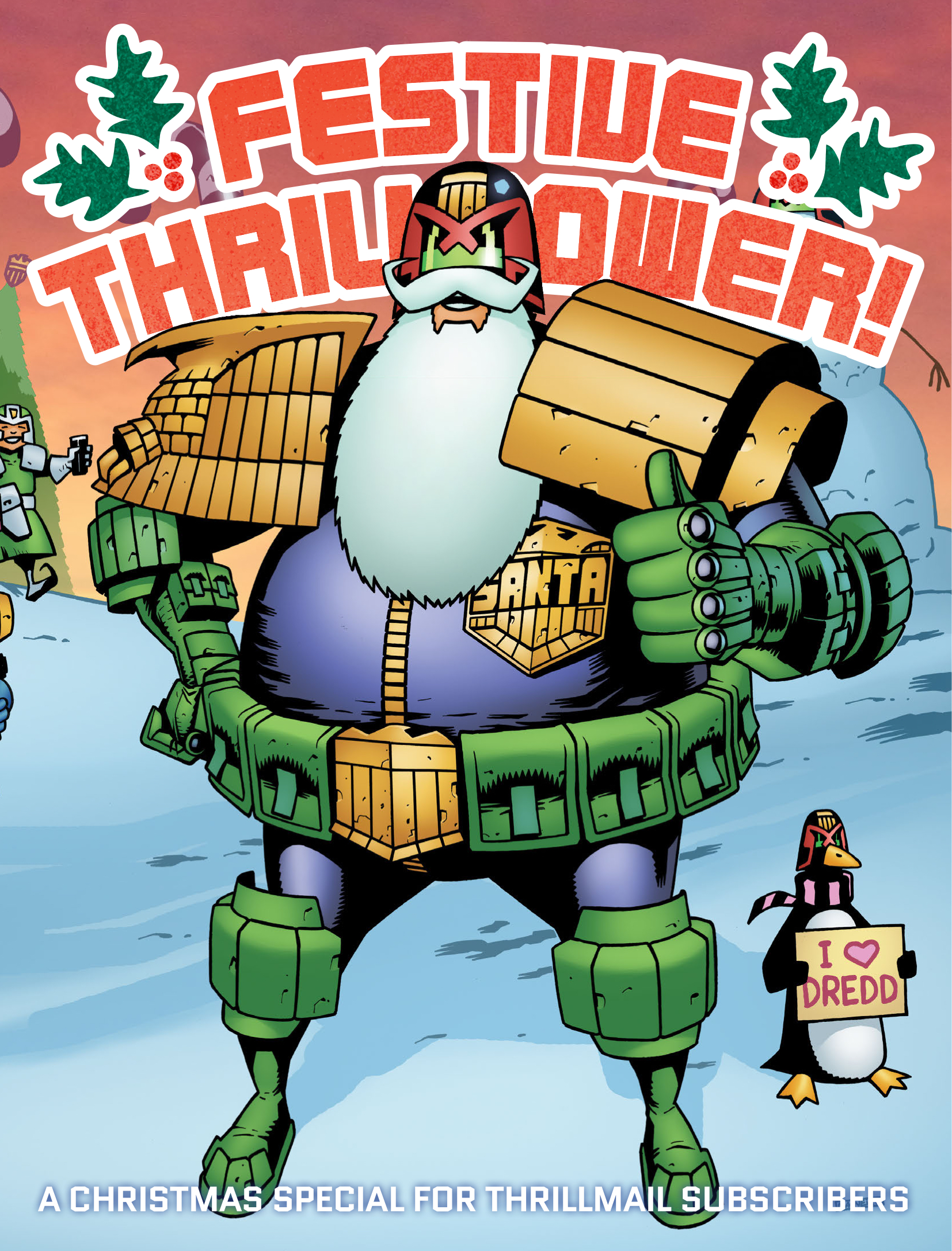 Read online Festive Thrillpower comic -  Issue # TPB - 1