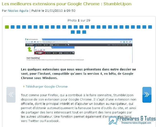 Le site du jour : les meilleures extensions pour Google Chrome