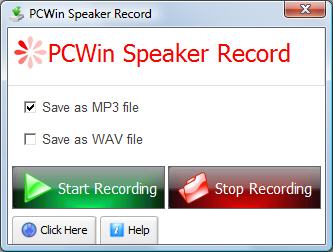 PCWin Speaker Record : un magnétophone pour votre ordinateur