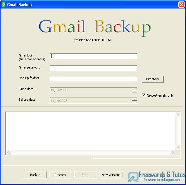 Gmail Backup : sauvegardez votre messagerie Gmail