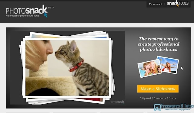 Photosnack : créez des diaporamas personnalisables en quelques clics