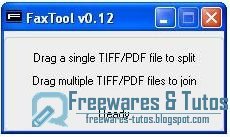 FaxTool : coupez et collez des fichiers PDF et TIFF