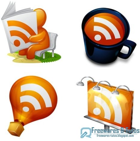 Packs d'icônes RSS à télécharger