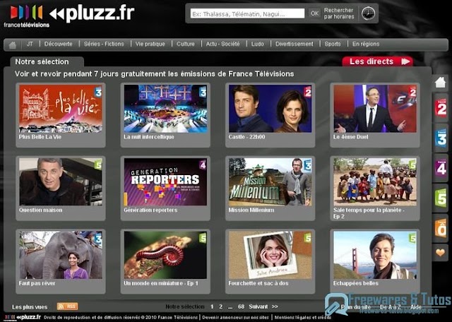 Le site du jour : Pluzz.fr