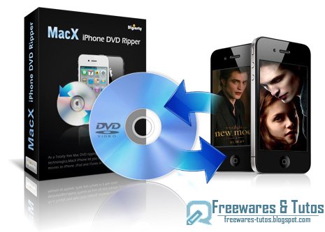 Offre promotionnelle: MacX iPhone DVD Ripper (pour Windows et Mac) gratuit !