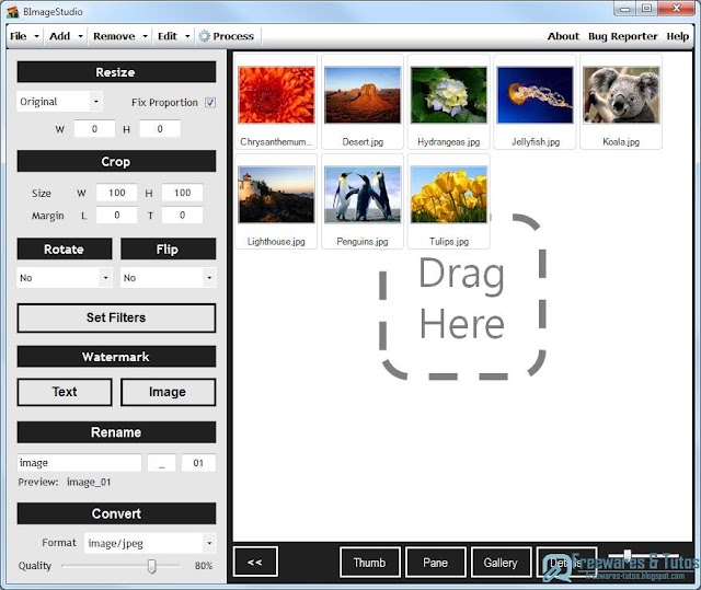 BImageStudio : un logiciel d'édition d'images gratuit