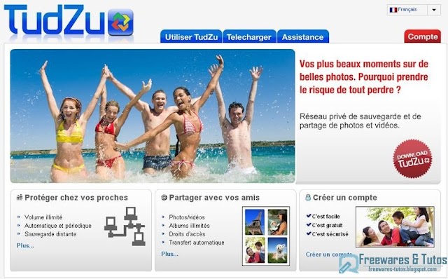 TudZu : un logiciel pour partager et sauvegarder gratuitement ses photos et vidéos avec ses proches