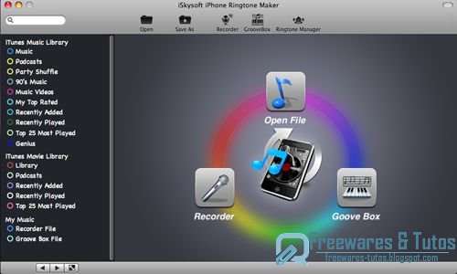 Offre promotionnelle : iSkysoft iPhone Ringtone Maker for Mac gratuit !