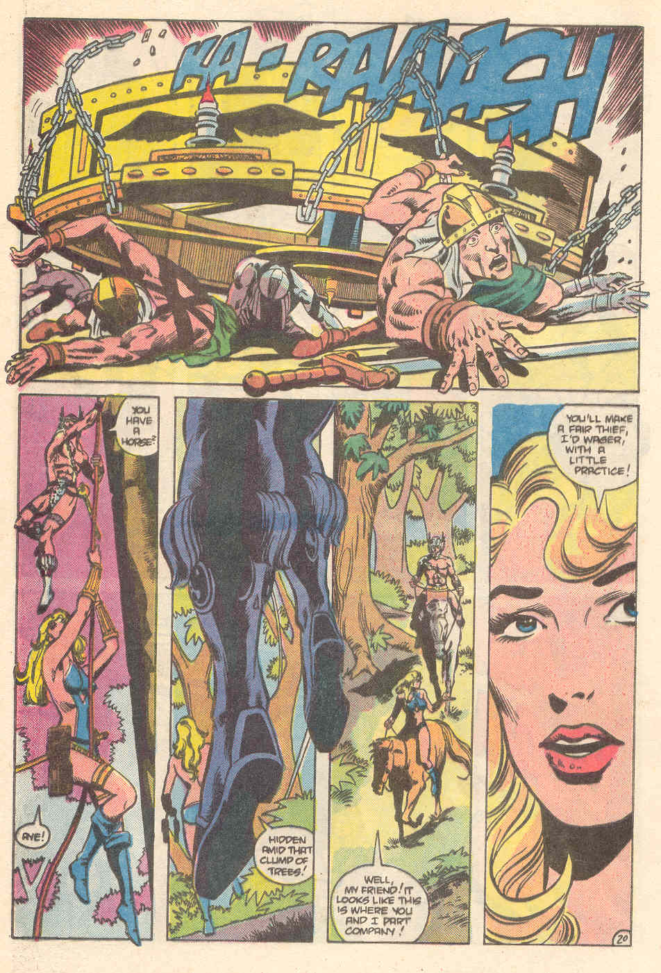 Read online Warlord (1976) comic -  Issue #101 - 20