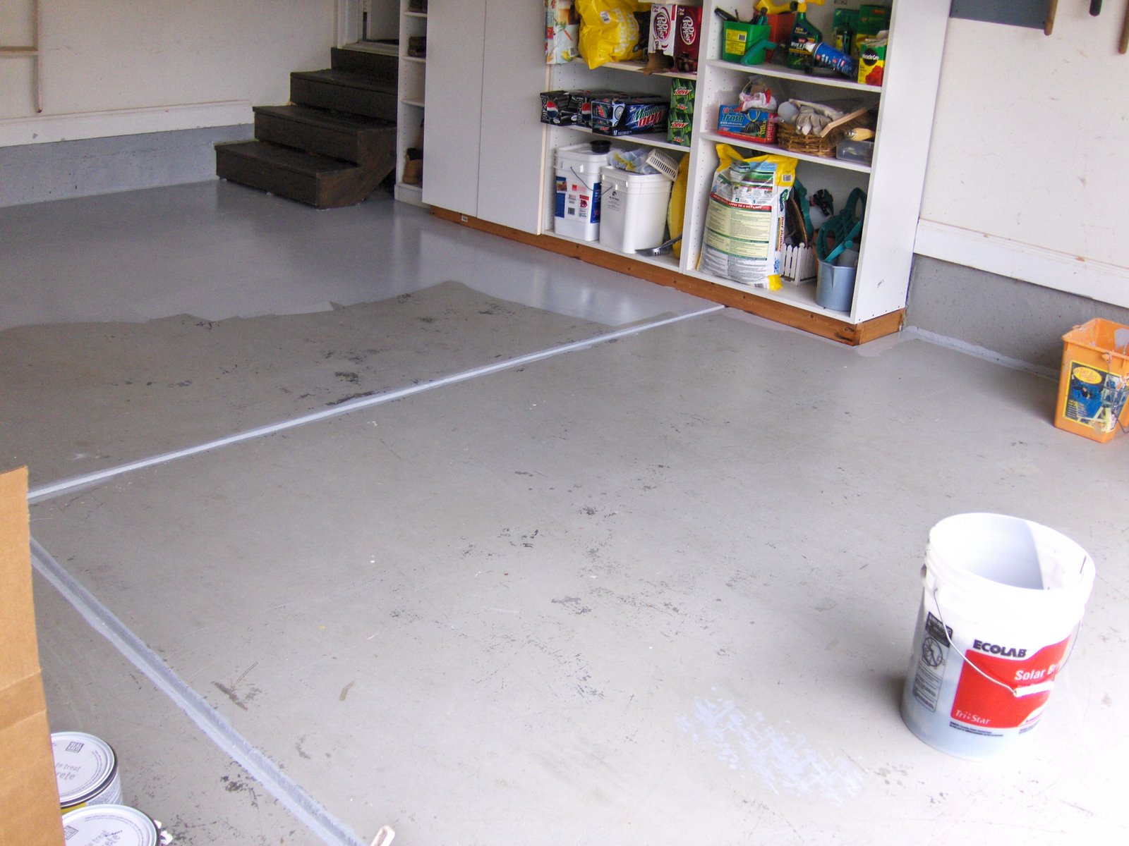 Painting New Concrete Garage Floor Clsa Flooring Guide