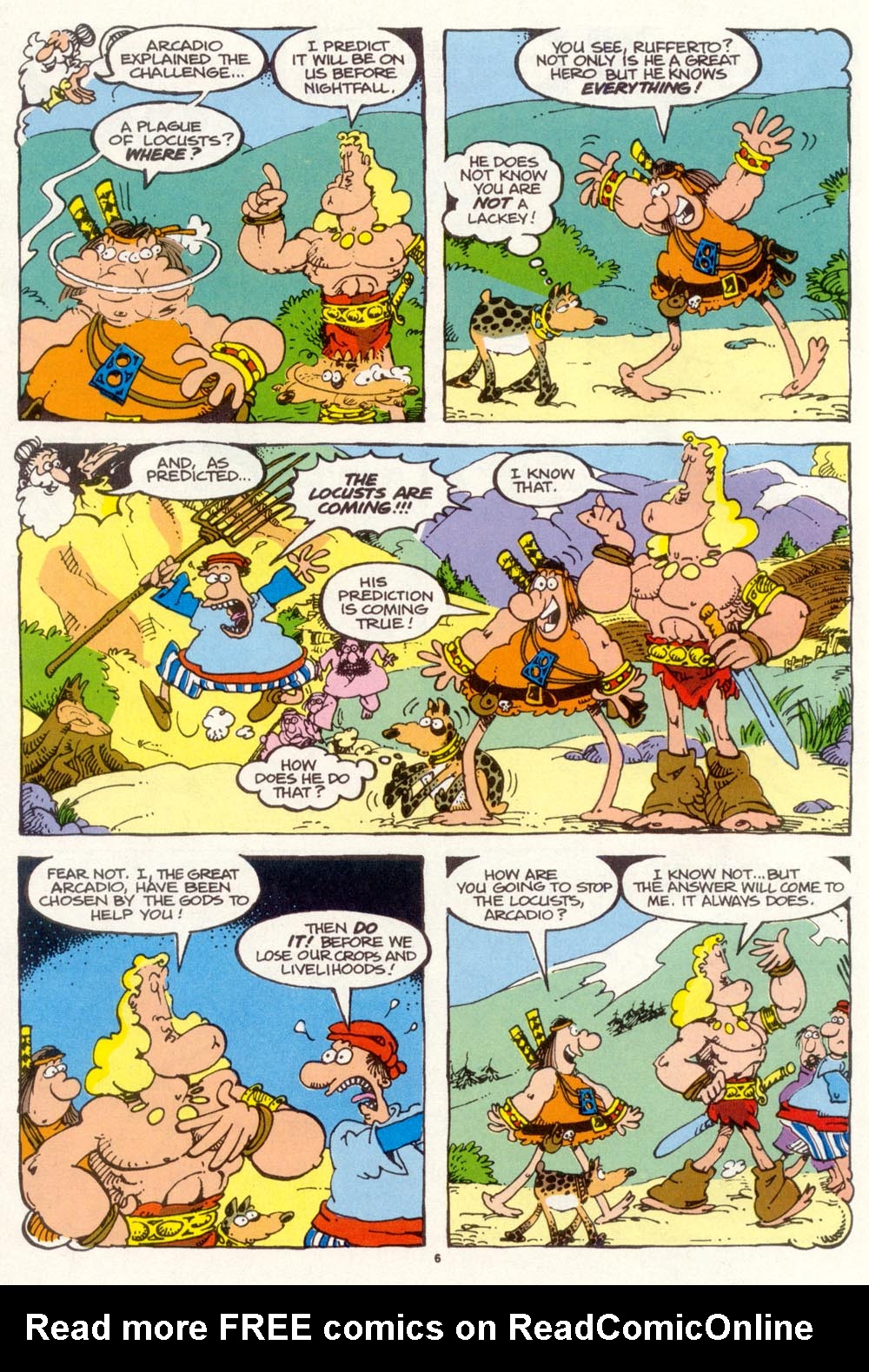 Read online Sergio Aragonés Groo the Wanderer comic -  Issue #97 - 7