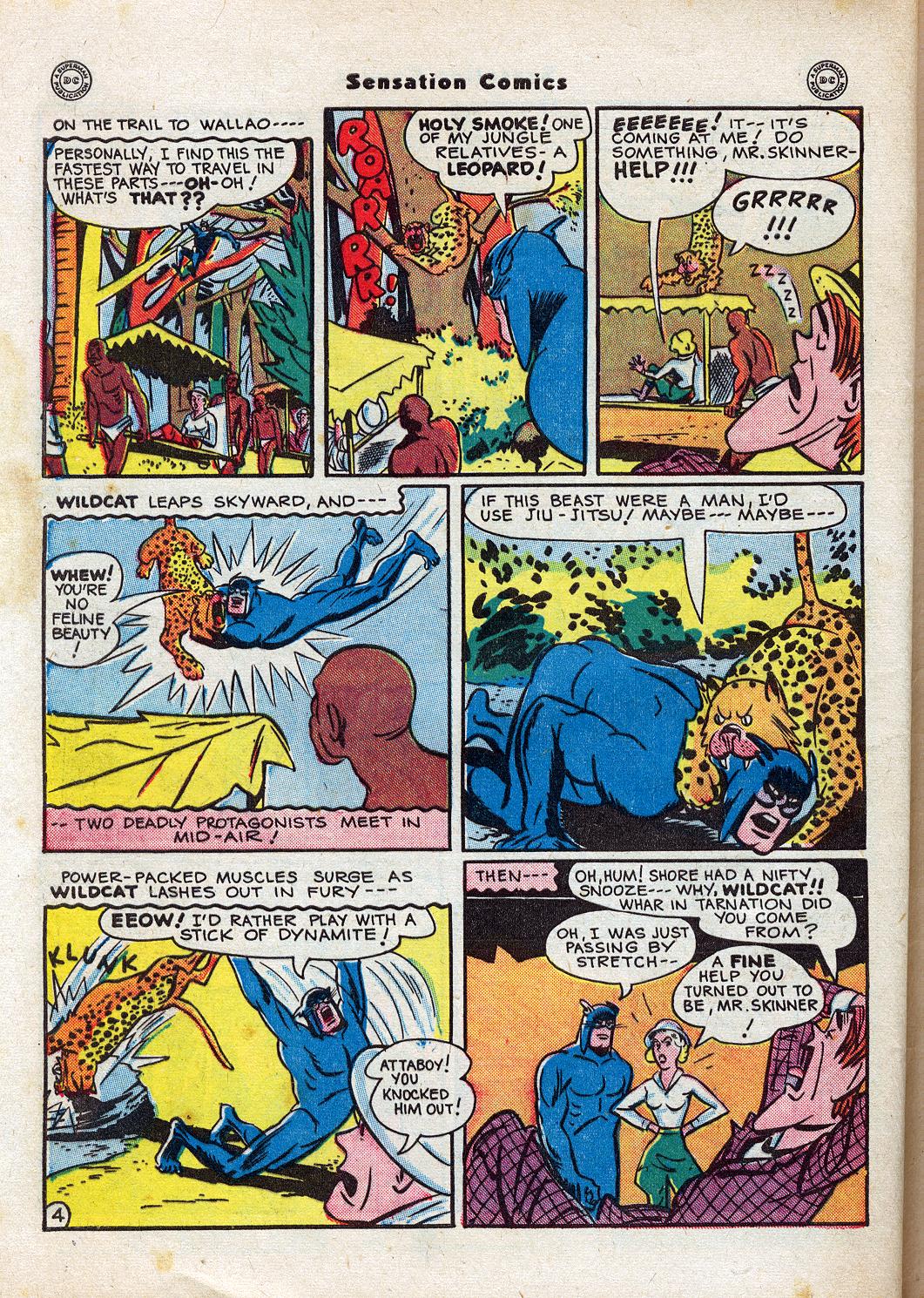 Read online Sensation (Mystery) Comics comic -  Issue #48 - 46