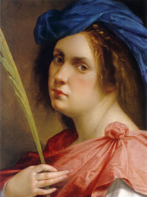 Artemisia Gentileschi, autoportrait (1615)