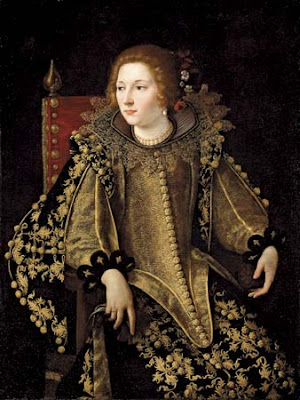 Artemisia Gentileschi, Dame assise de trois-quarts