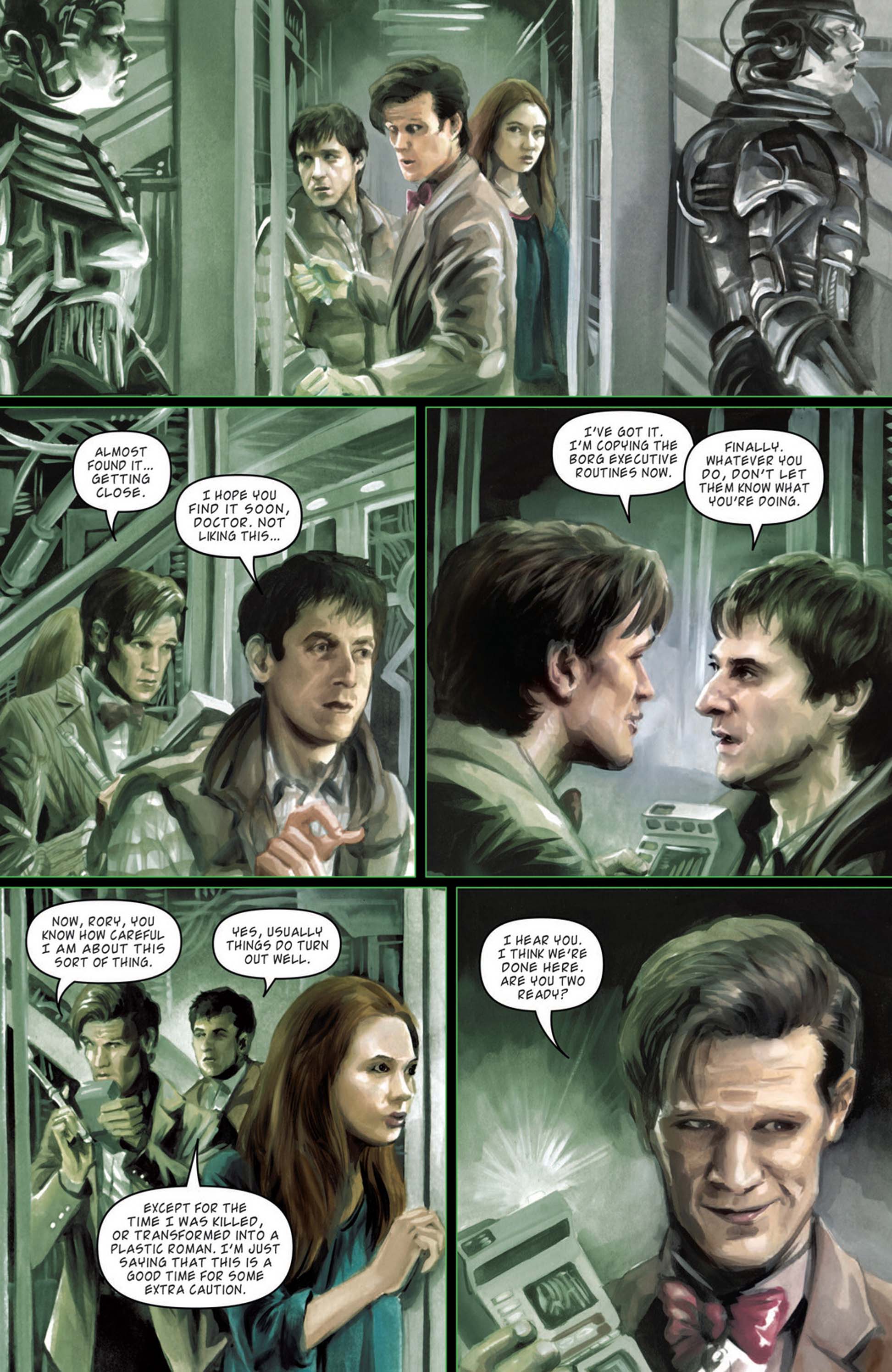 Read online Star Trek: The Next Generation/Doctor Who: Assimilation² comic -  Issue #7 - 8