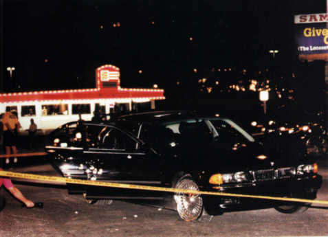 Tupac Shakur: Tiroteo de septiembre de 1996 y muerte
