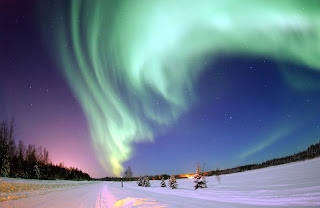 The Aurora Borealis, or Northern Lights