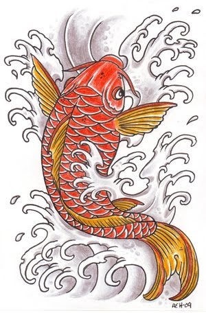 tatatatta: Japanese Tattoos With Image Japanese Koi Fish Tattoo Designs
