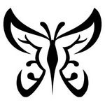 Tribal Tattoos With Image Butterfly Tribal Tattoo Designs Picture 2