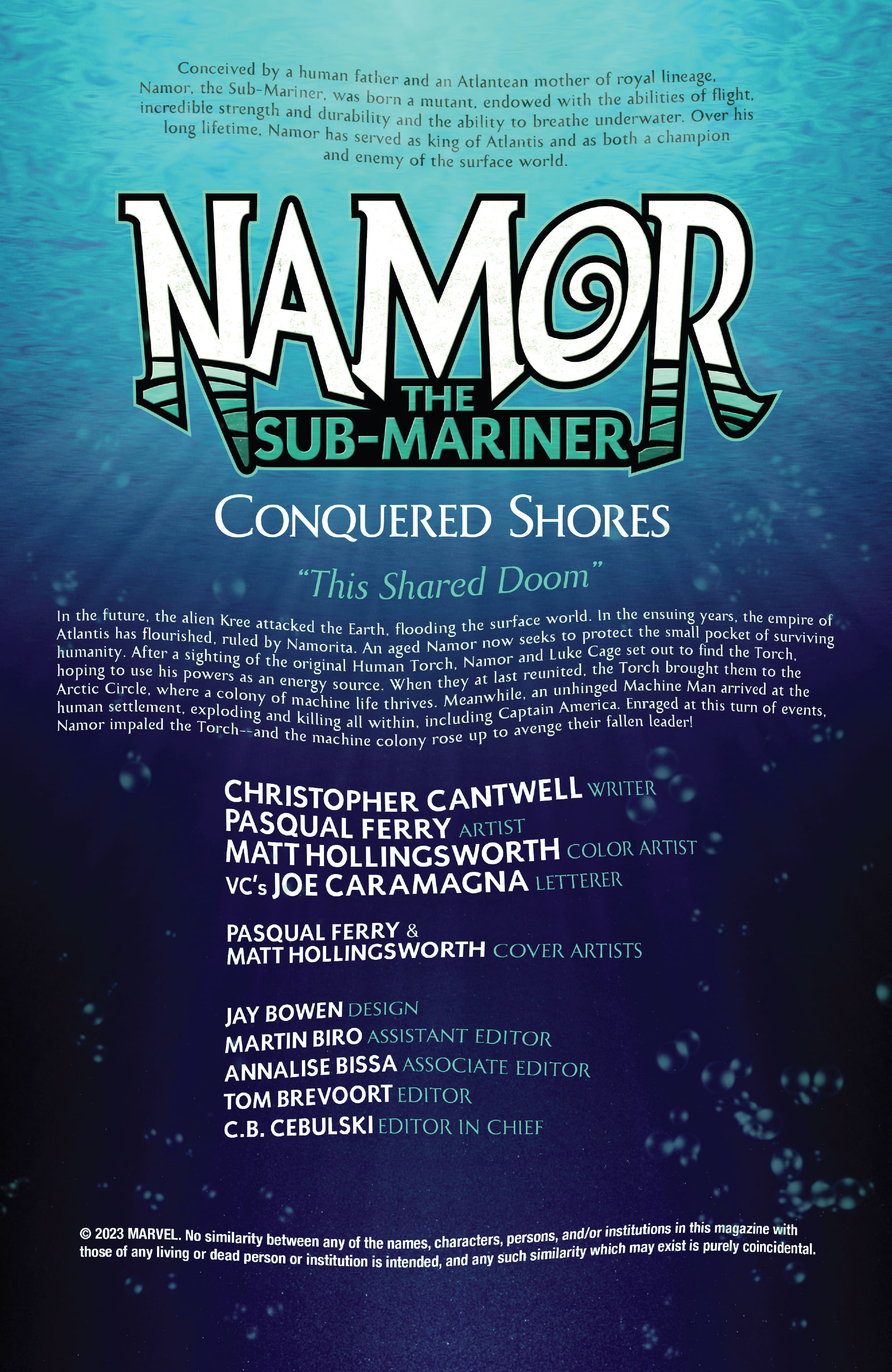 Read online Namor The Sub-Mariner (2022) comic -  Issue #5 - 2