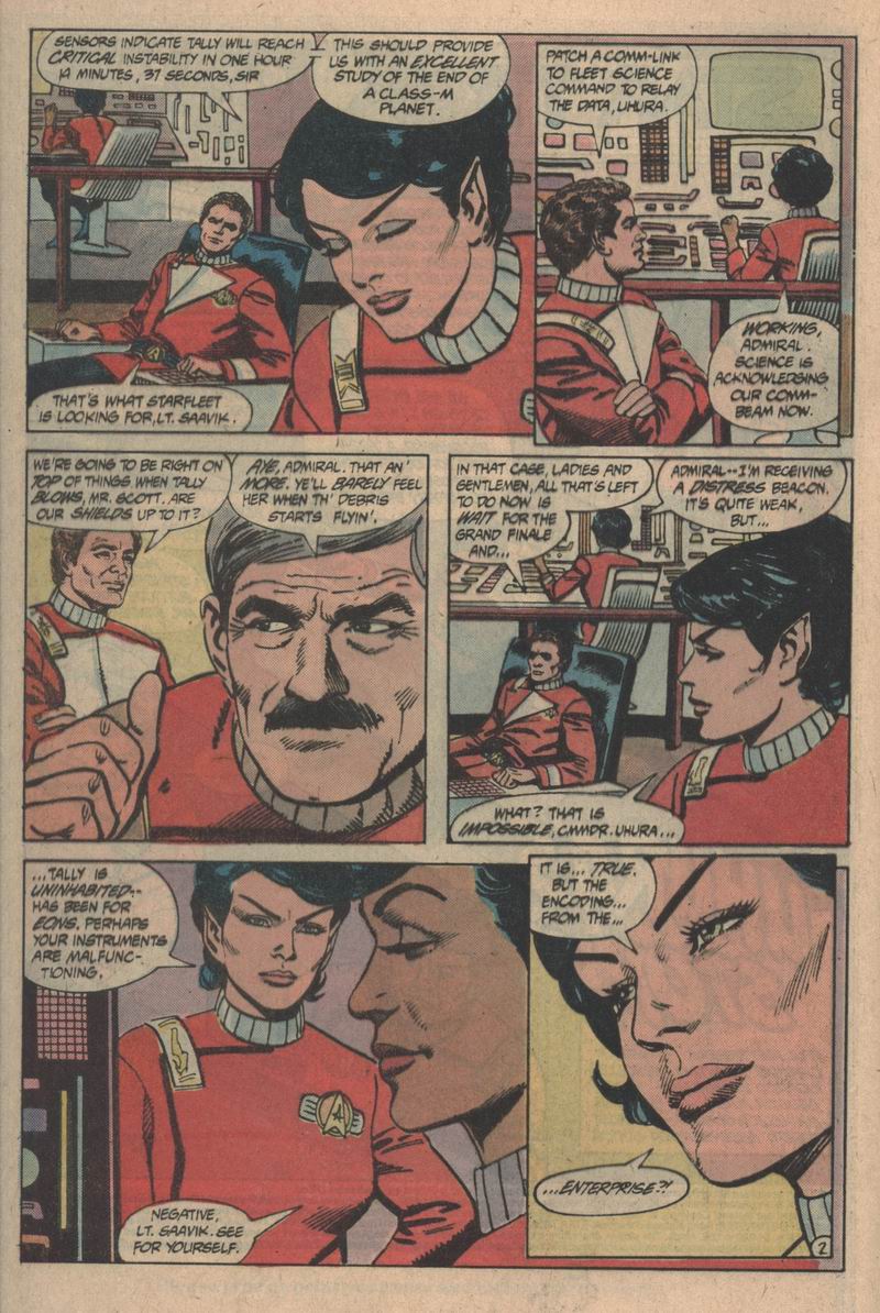 Read online Star Trek (1984) comic -  Issue #30 - 3