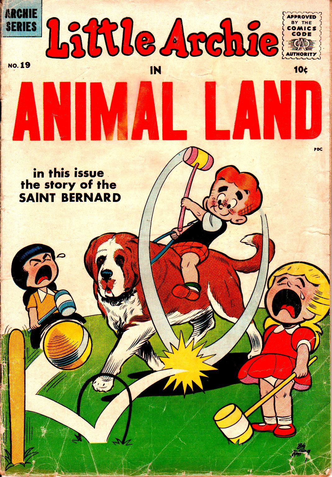 Read online Little Archie In Animal Land comic -  Issue #19 - 1