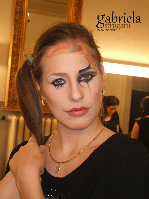 artistic make-up -"arlequin 1"