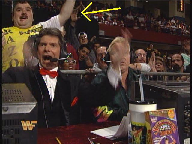 Razor Ramon Mustache Superfans Of The WWE Universe: Man with a sweet Razor Ramon shirt and a ...