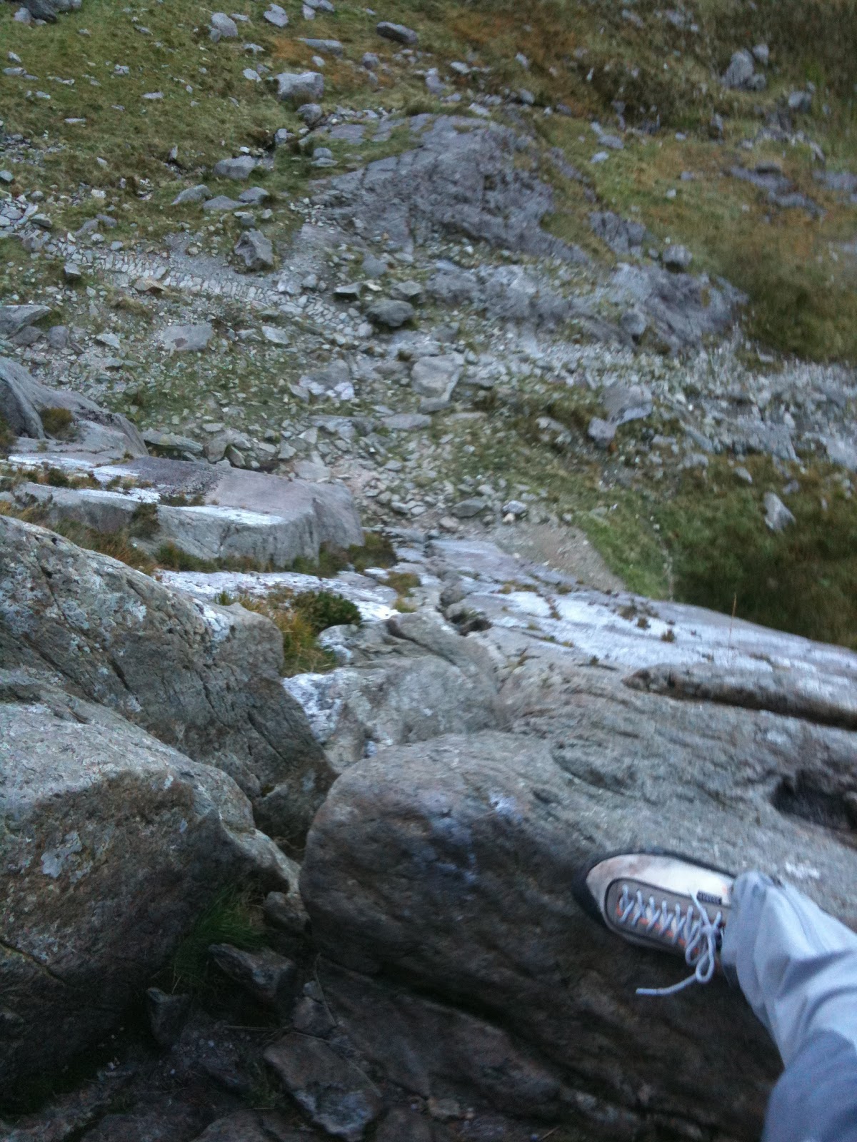 Climbing, Mountaineering, Running & Cycling Idwal Slabs, Ordinary Route