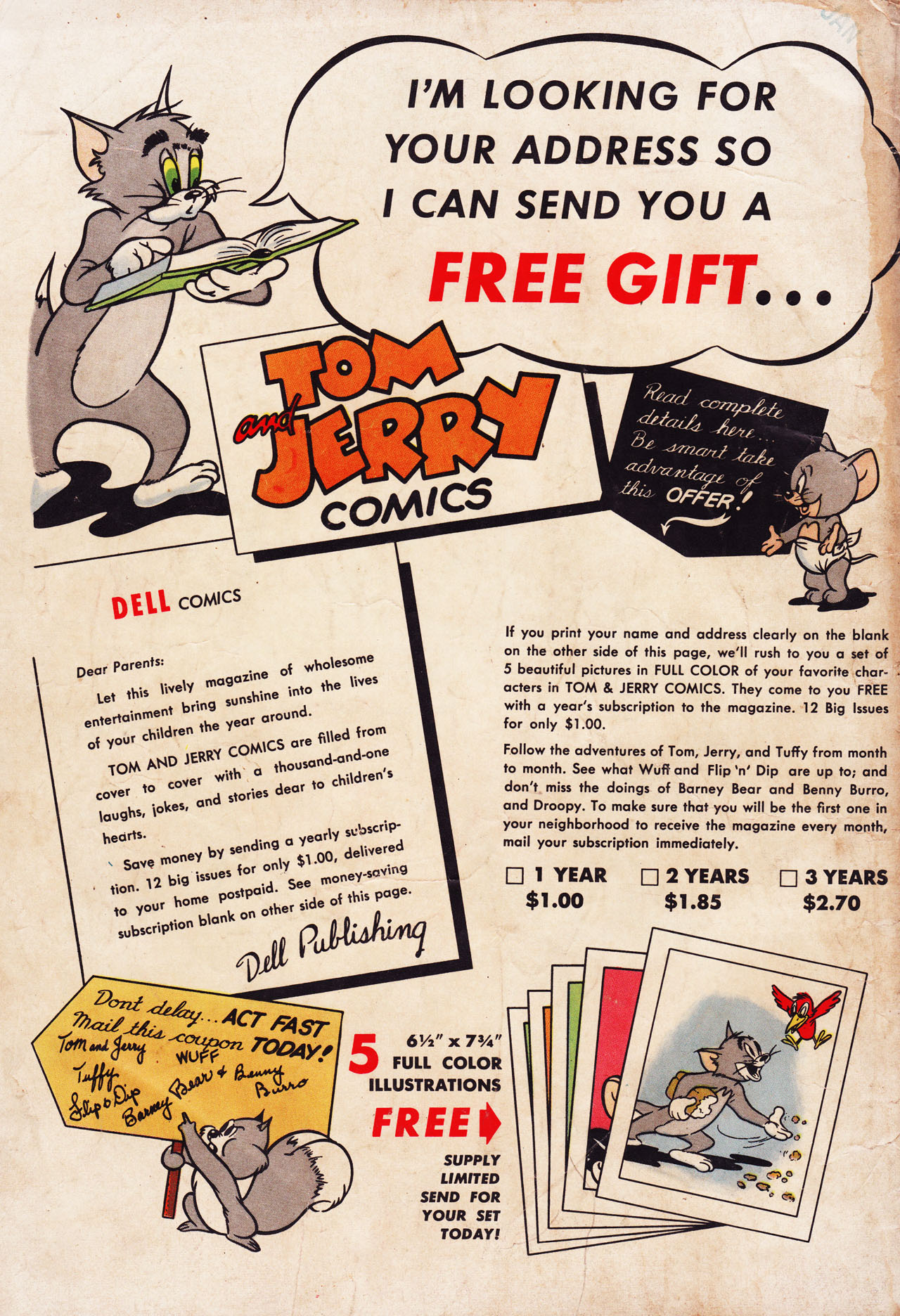 Read online Tom & Jerry Comics comic -  Issue #68 - 53