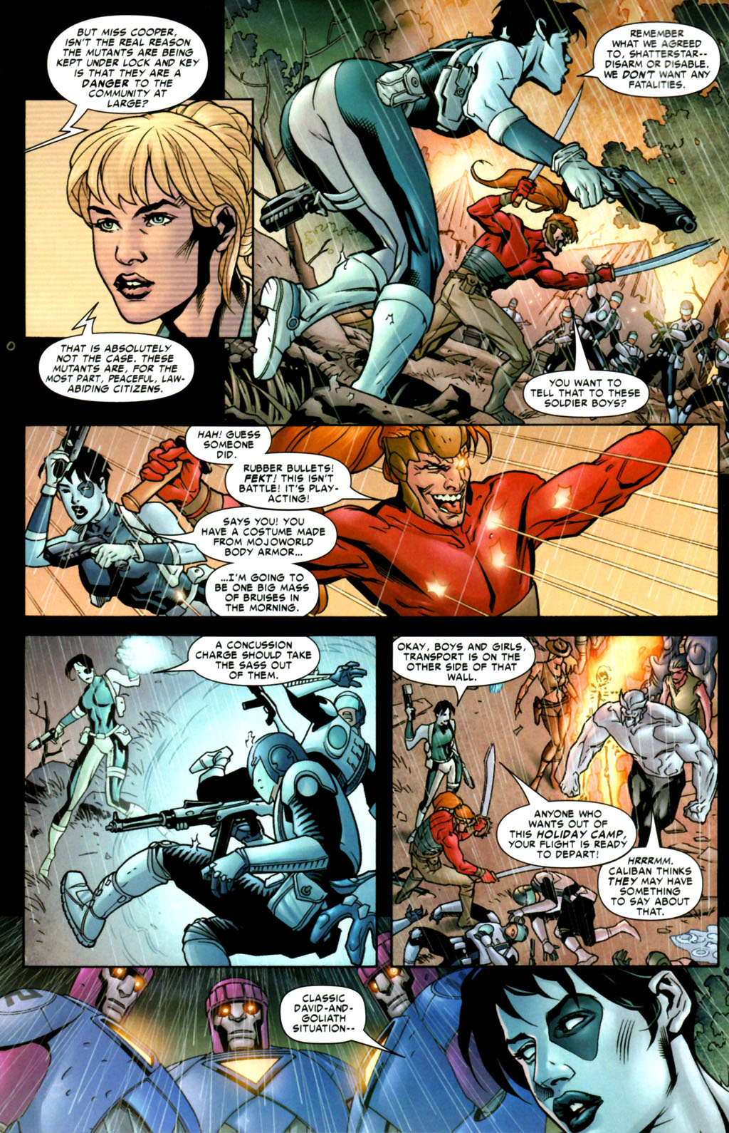 Read online Civil War: X-Men comic -  Issue #1 - 7